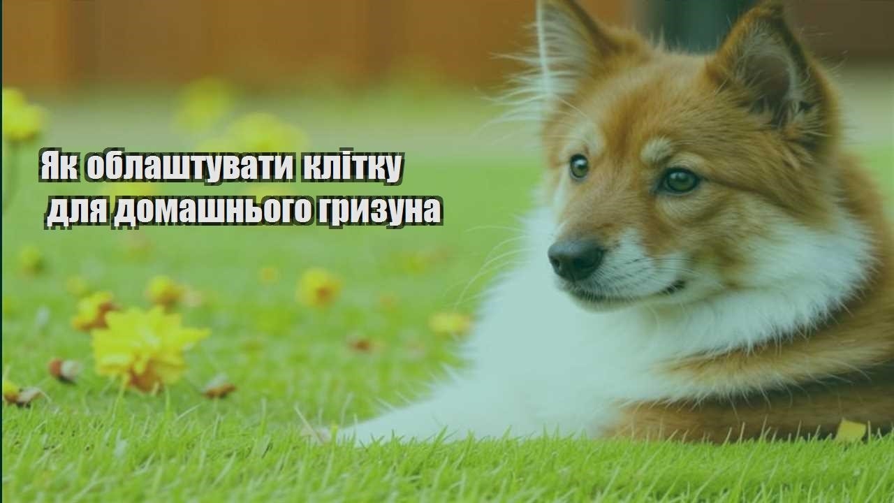 yak oblashtuvaty klitku dlya domashnogo gryzuna